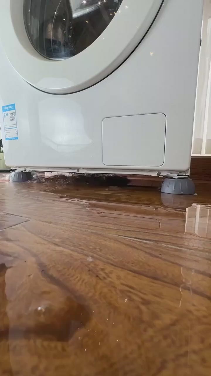 Anti Vibration Pad-Anti-vibration Pads For Washing Machine - 4 Pcs Shock Proof Feet For Washer ? Dryer, Great For Home, Laundry Room, Kitchen, Washer, Dryer, Table, Chair, Sofa, Bed (4 Units)